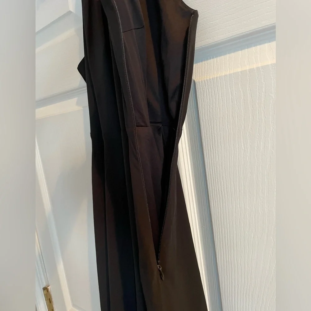 Express Halter Neck Keyhole Back Mini Dress Black Formal Homecoming 2 - Picture 5 of 14